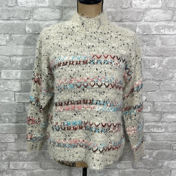 Maurices Multi Yarn Mock Neck Pullover Sweater - Picture 2 of 6